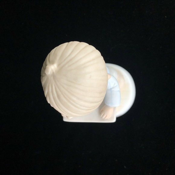 1983 Precious Moments Figurine Let Us Call The Club to Order Jonathan & David - Picture 8 of 11